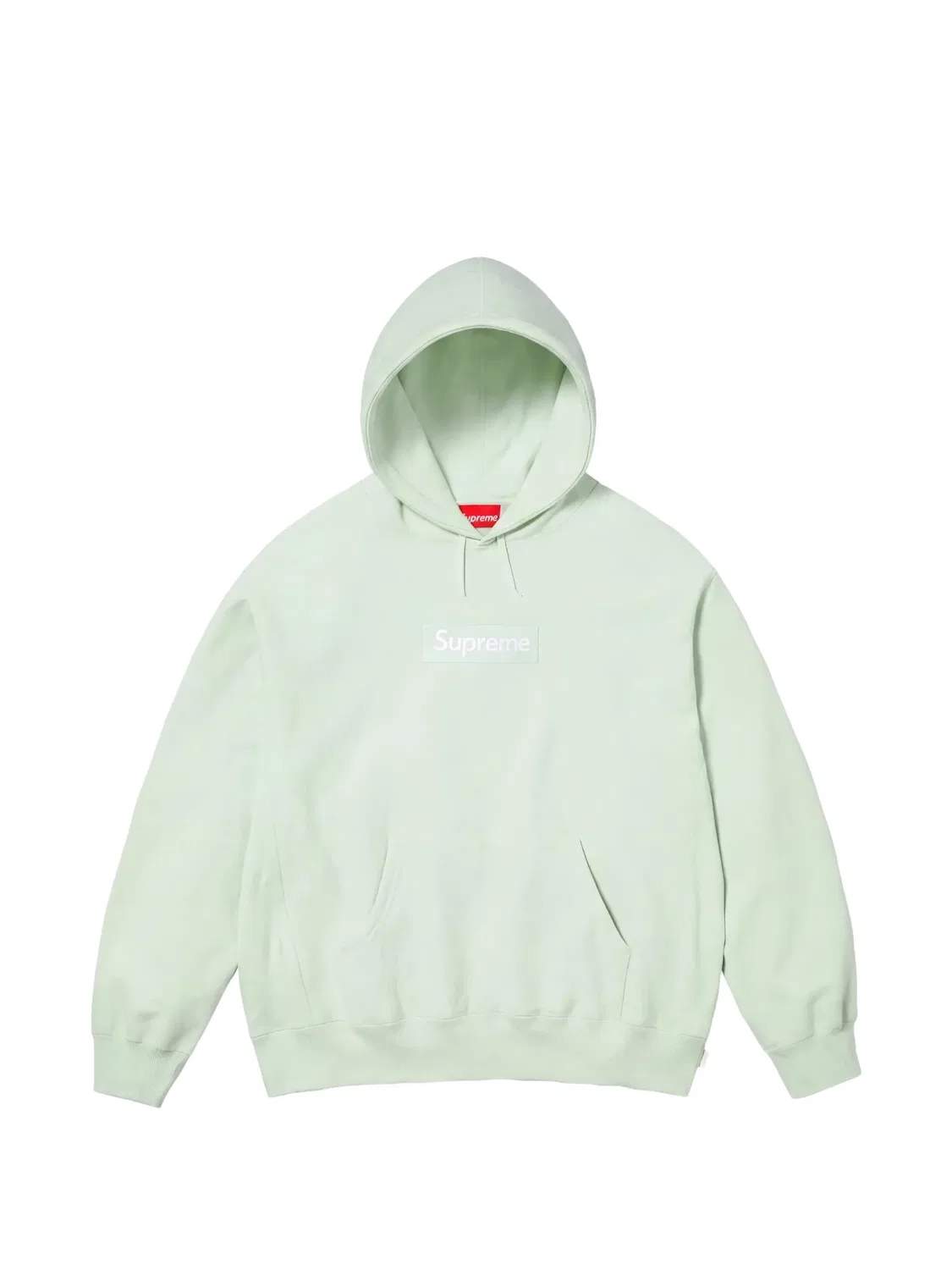 Худи Box Logo Supreme, зеленый