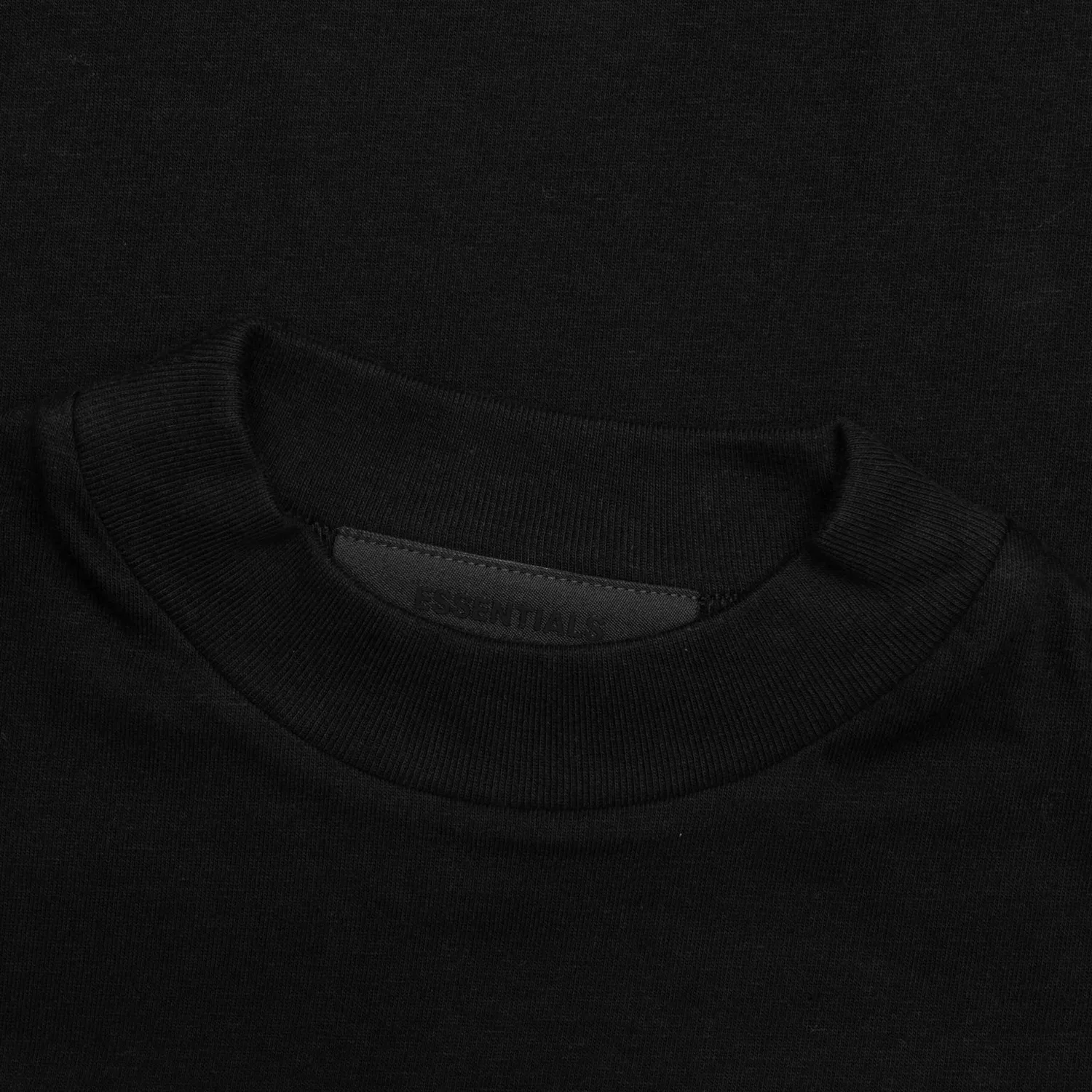 Детская футболка с коротким рукавом Fear Of God Essentials, Dark Wood Black/Black — фото 4
