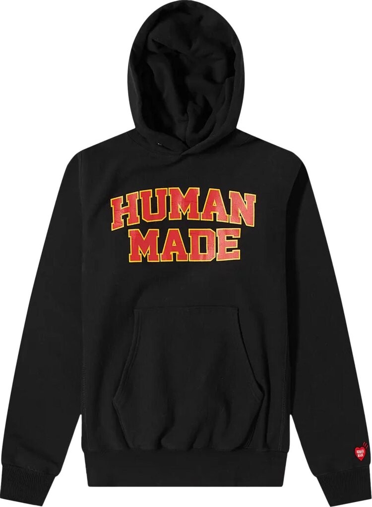 

Худи Human Made Pizza Hoodie 'Black', черный