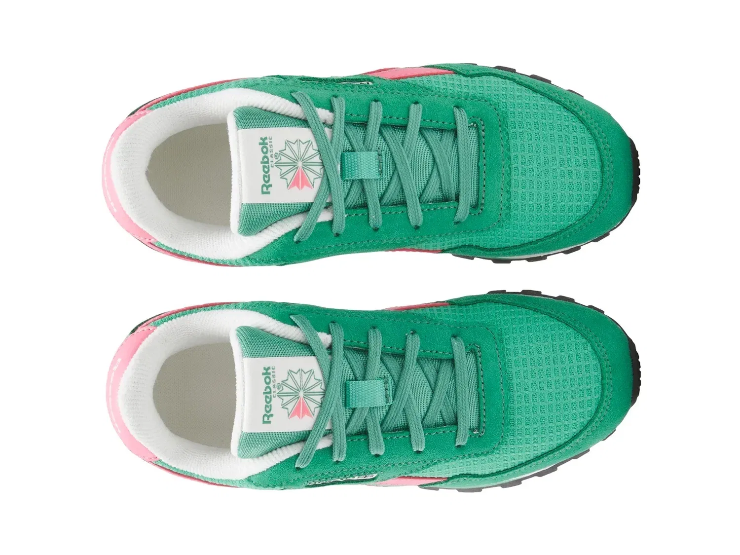 Кроссовки Classic AZ, детские, Reebok, ярко-зеленый — фото 4