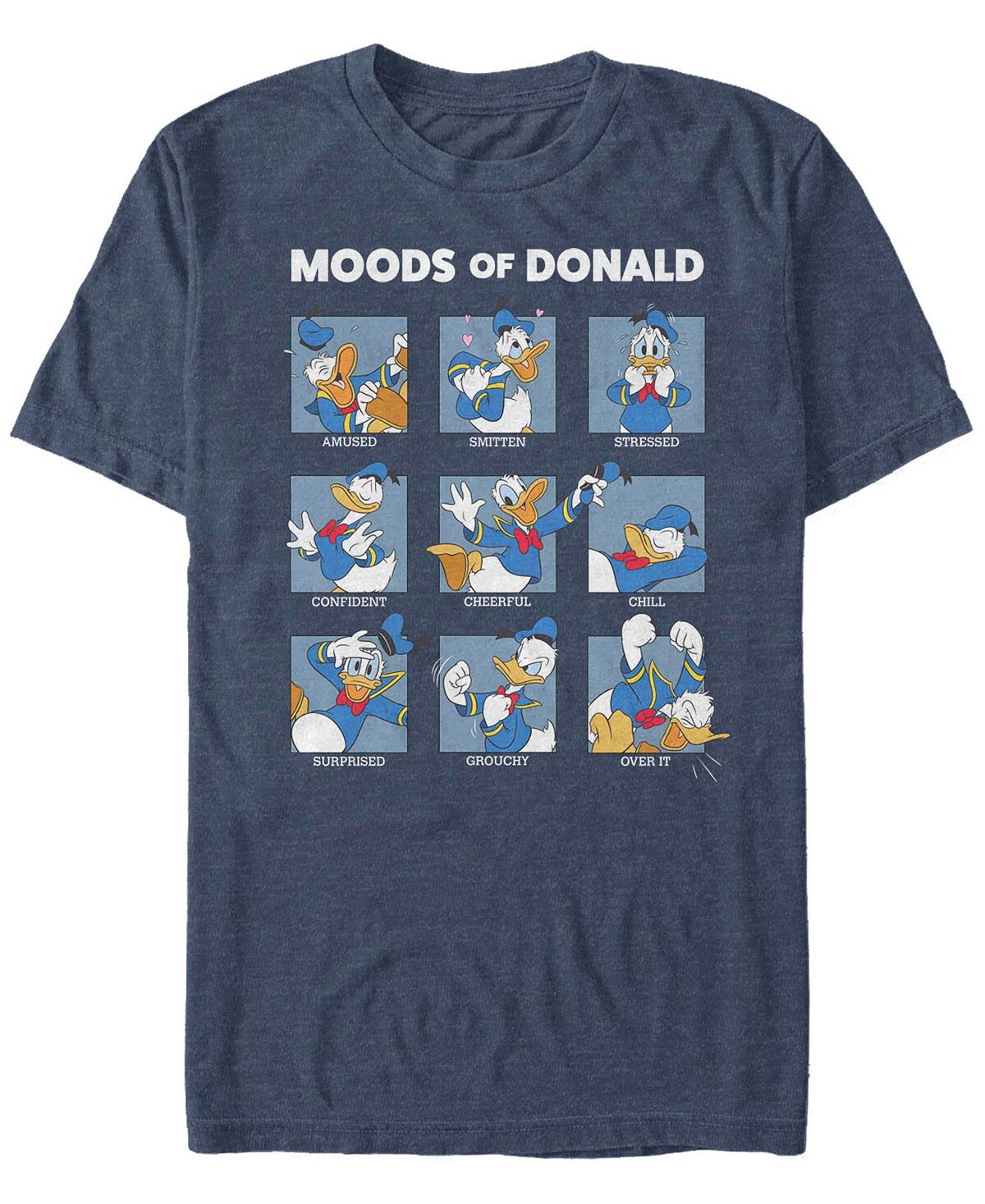 

Мужская футболка с коротким рукавом donald moods Fifth Sun, синий