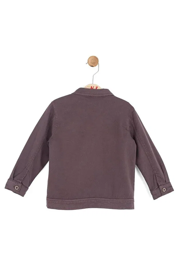 Детская рубашка для мальчиков с длинным рукавом Nk Kids, Brown — фото 3