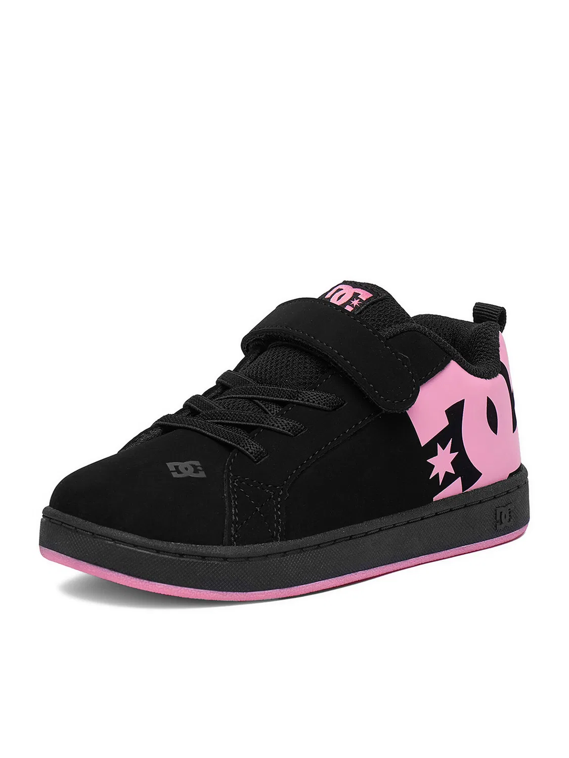 Кроссовки для девочки GRAFFIK ELASTIC TODDLER Dc Shoes, черный — фото 3