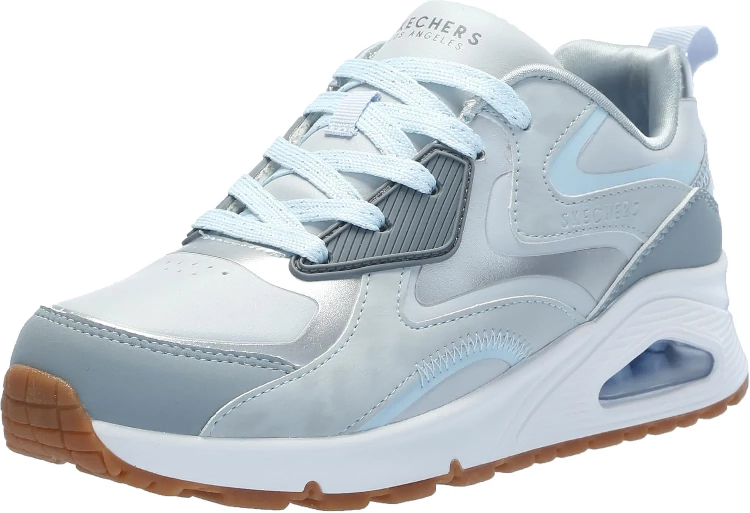 Детские кроссовки для девочек UNO Gen1 Color Surge Skechers, Grey/Lightblue