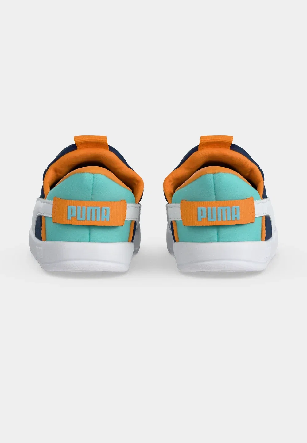 Кроссовки для бега по шоссе Courtflex v3 ease унисекс Puma, Persian Blue/White — фото 4