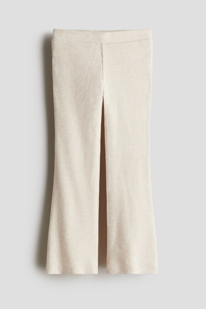 

Расклешенные леггинсы H&M, бежевый