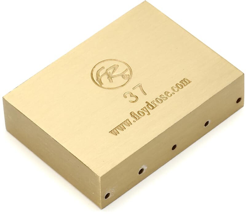 

Floyd Rose FROFTB37 Original Fat Brass Tremolo Sustain Block — 37 мм
