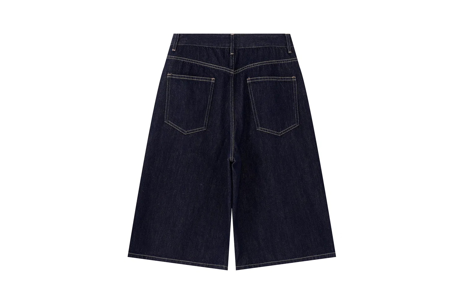 Детские джинсовые шорты прямого кроя средней посадки F426, Original Denim — фото 3