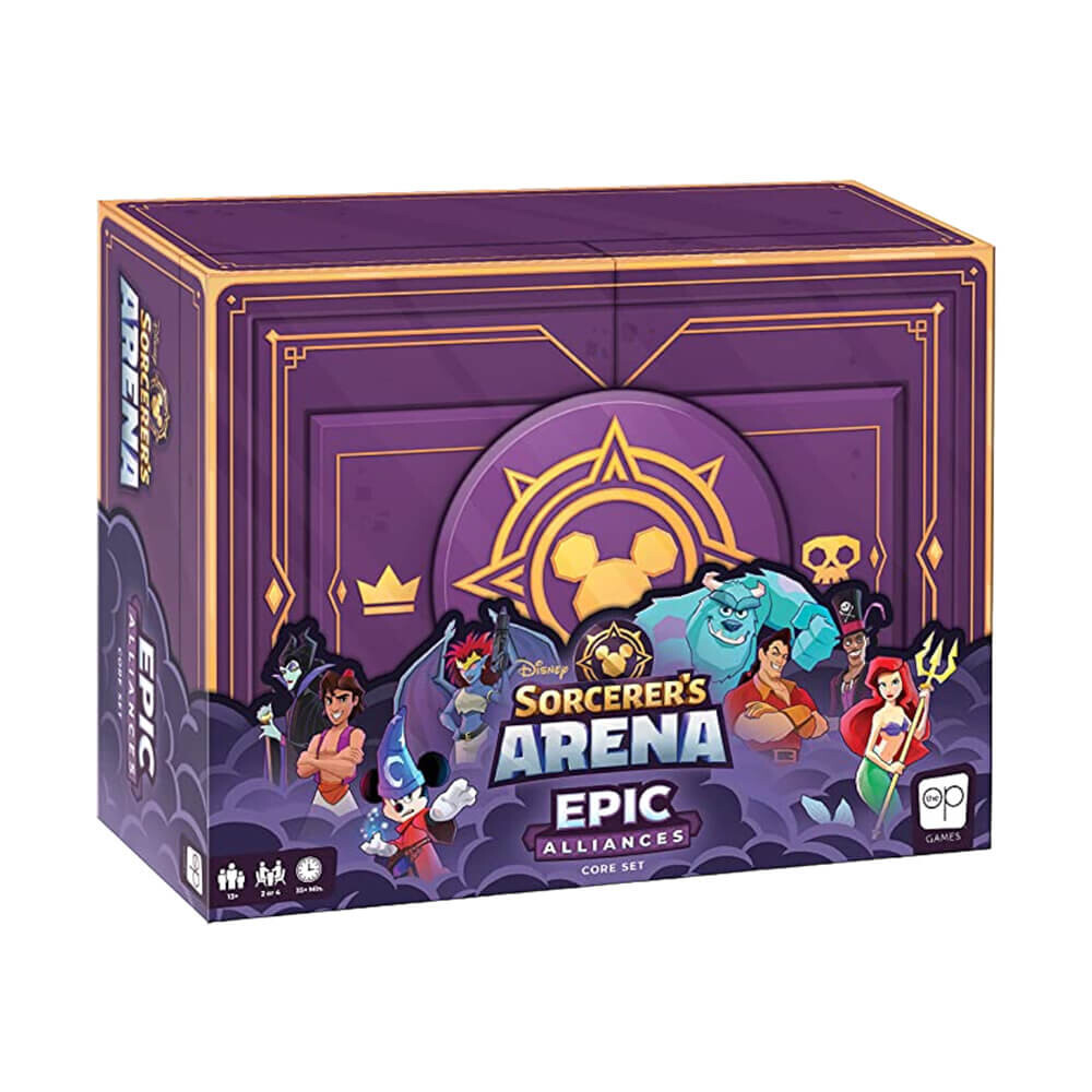 

Настольная игра Usapoly: Disney Sorcerer's Arena: Epic Alliances Core Set, Белый, Настольная игра Usapoly: Disney Sorcerer's Arena: Epic Alliances Core Set