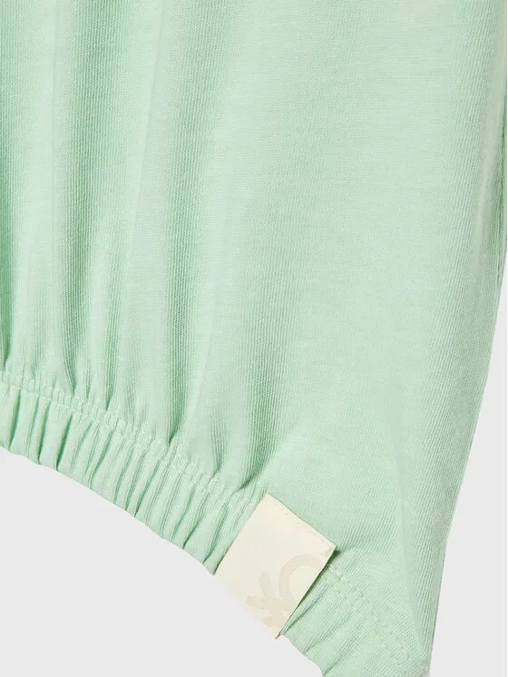 Футболка boxy fit United Colors Of Benetton, зеленый — фото 3