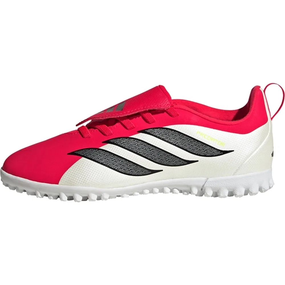 Детские футбольные бутсы для зала с эластичными шнурками Predator Club adidas