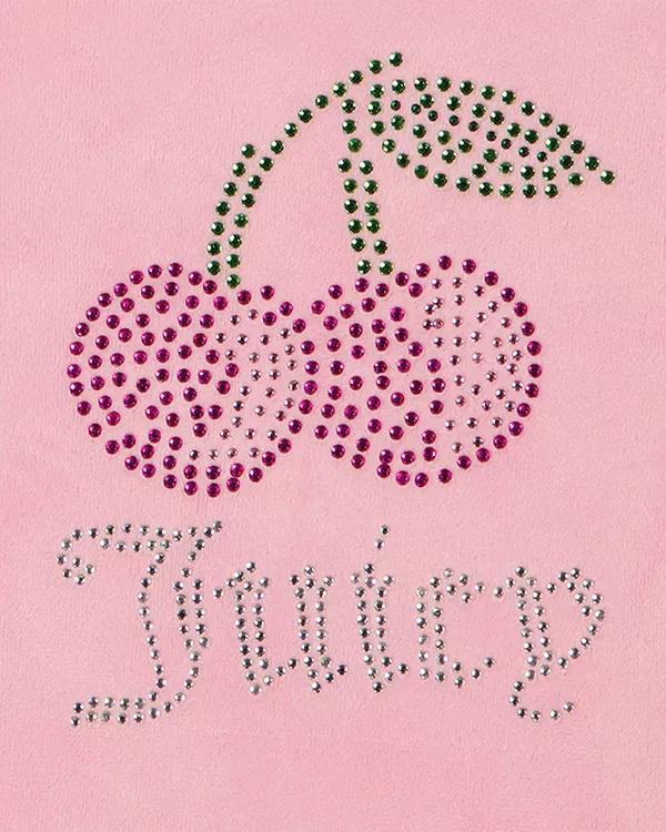 Детский комплект для девочек с принтом Juicy Couture, Violettulle — фото 3
