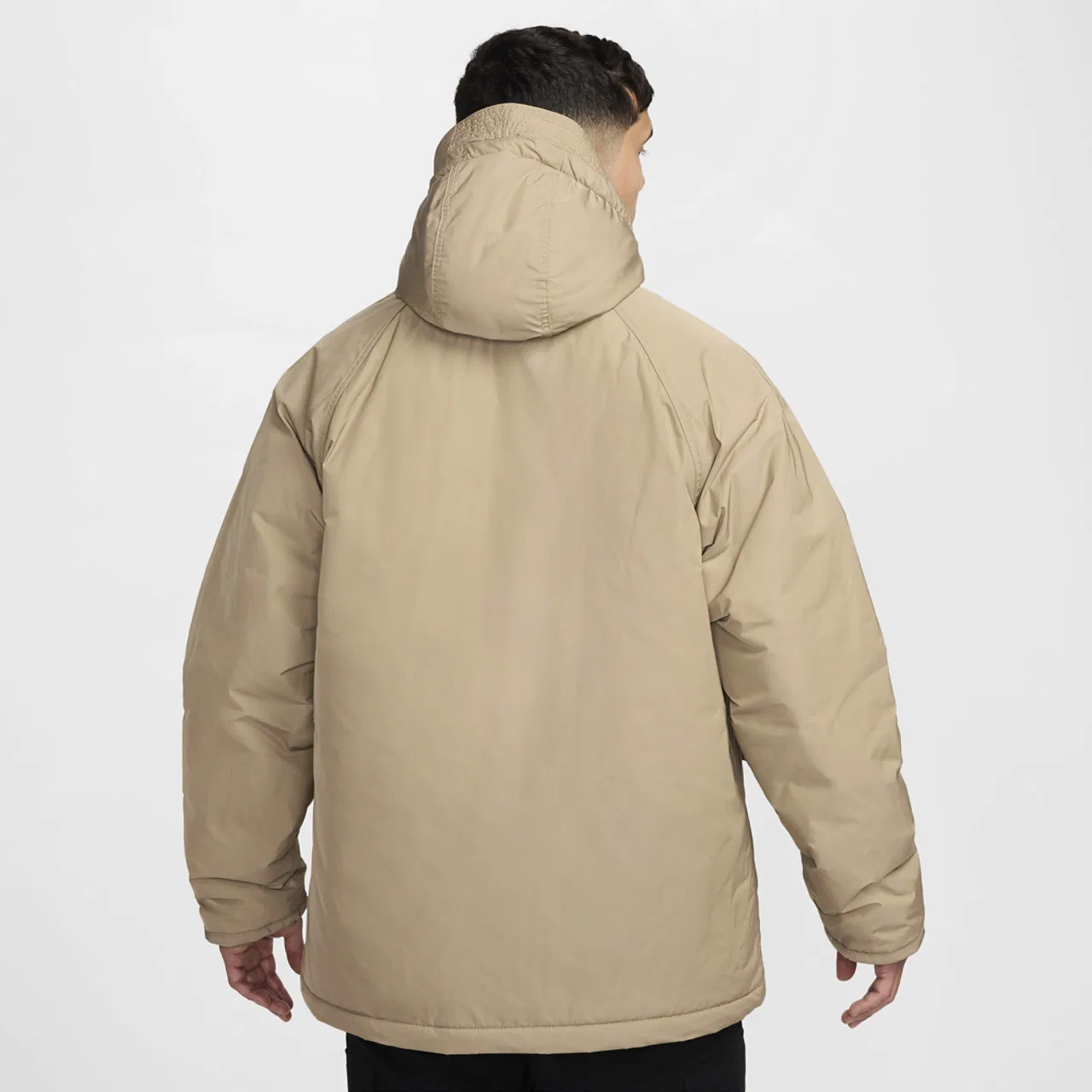Мужская куртка Club TF Parka Nike, цвет Khaki/Black/Khaki — фото 3