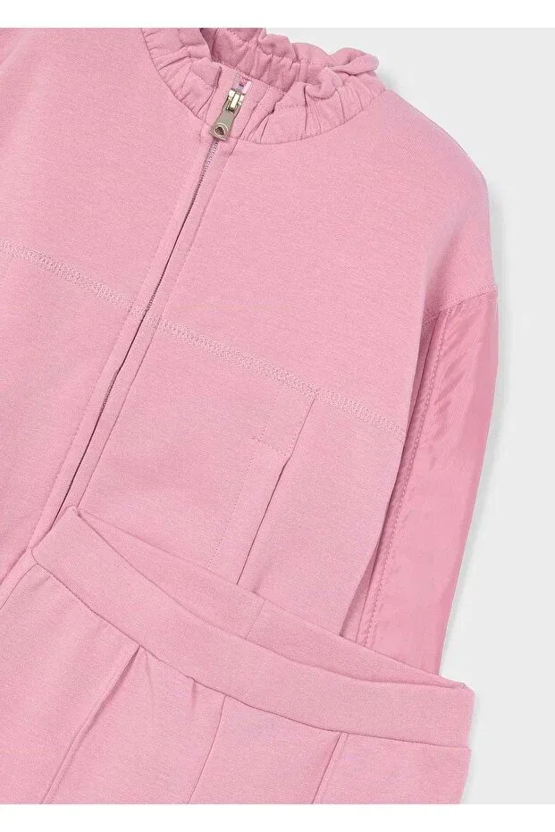 Детский спортивный костюм для девочек с длинным рукавом Mayoral, Pink — фото 3