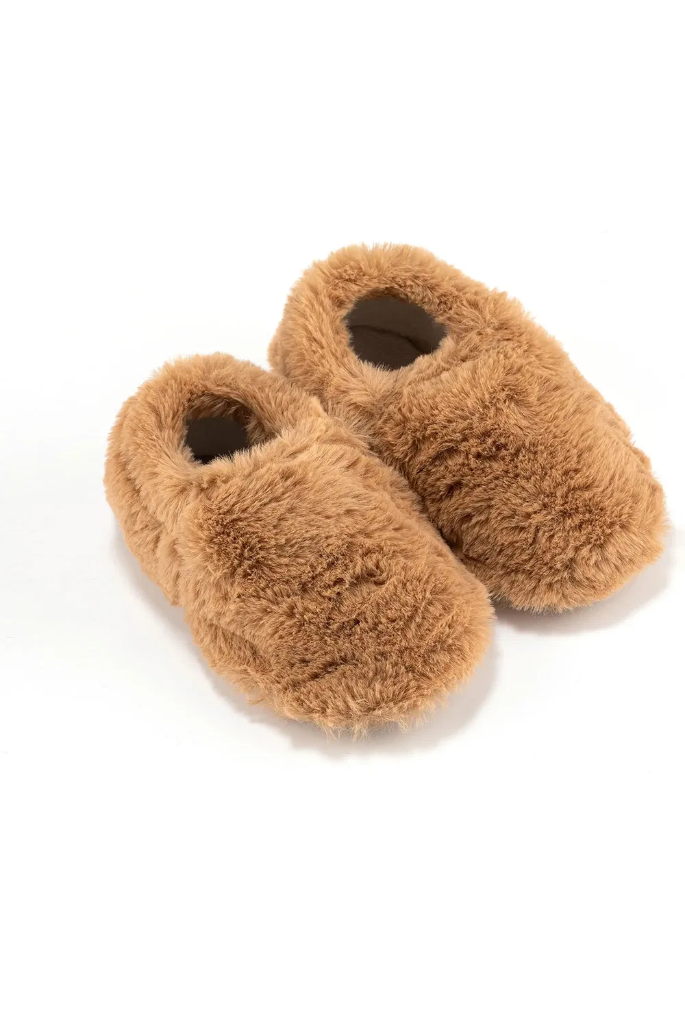 Детские тапочки из искусственного меха Furry Furry Hopfrög Kids, Chestnut