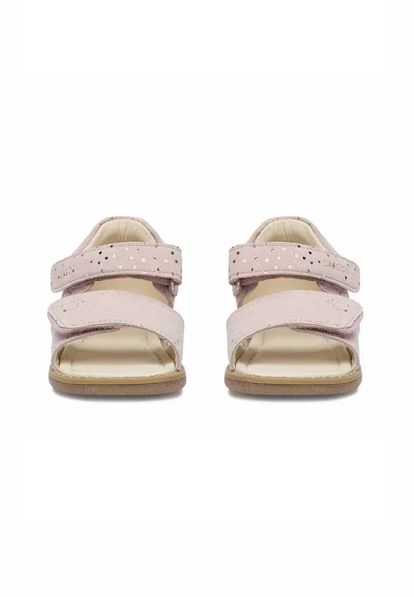 Босоножки кожаные Sandals girl baby shoes Lasocki Kids, розовый — фото 4