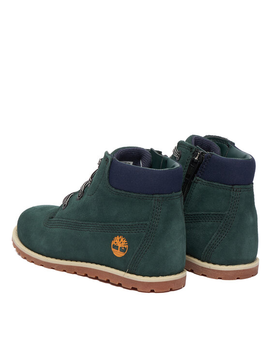 Туфли на шнуровке Pokey Pine Mid Lace Up TB0A292EEY01 Timberland, зеленый — фото 3