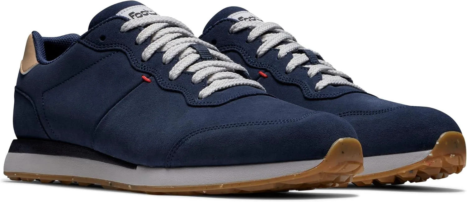 Мужские гольф-туфли FootJoy Contour Jogger предыдущего сезона, темно-синий — фото 2