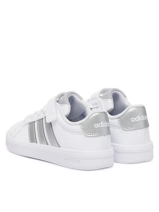 Кроссовки Grand Court Adidas, белый — фото 3