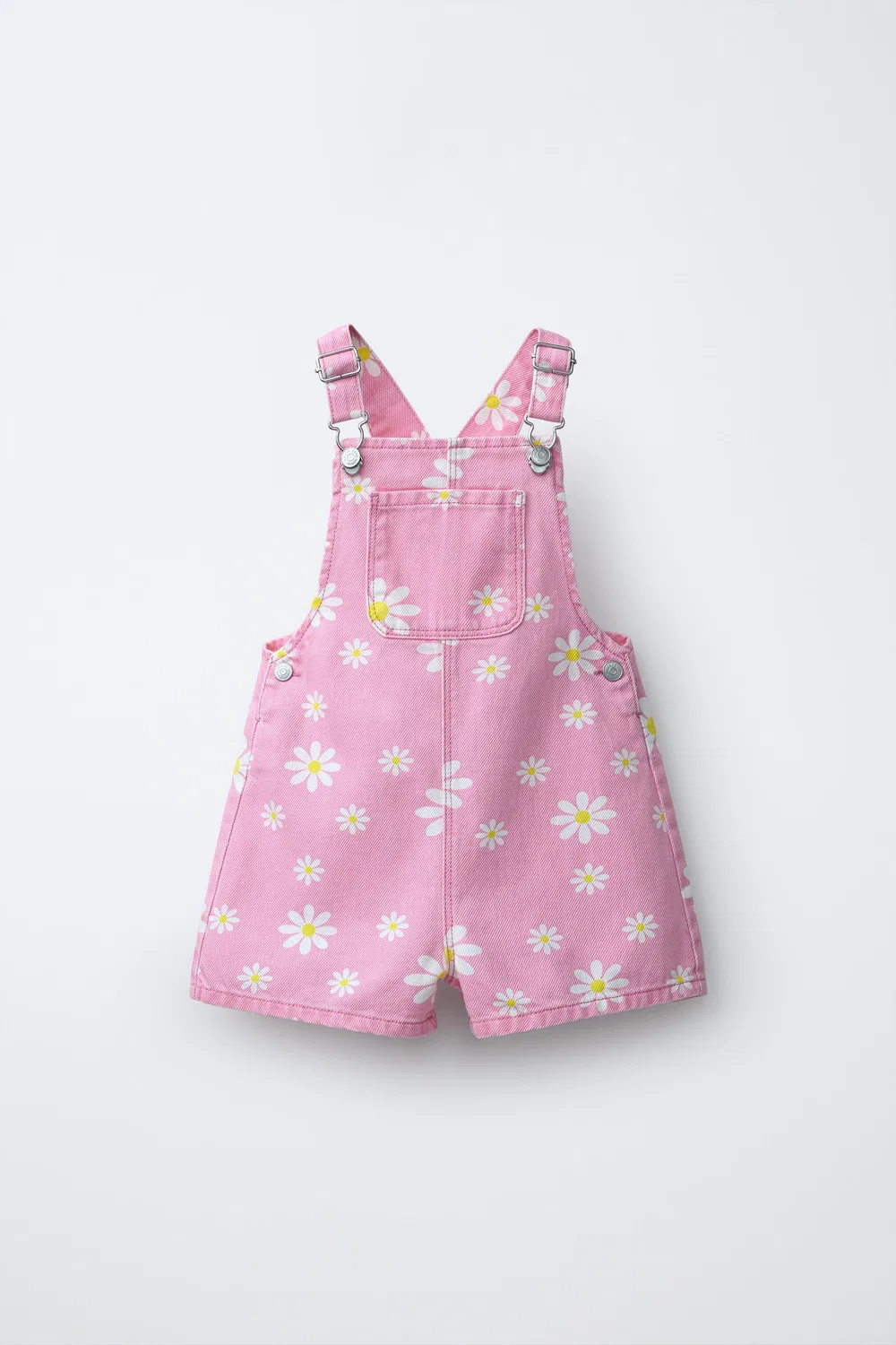 Комбинезон из саржи с цветами ZARA, Pink