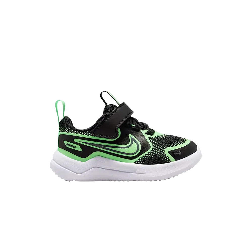 Кроссовки детские Nike Cosmic Runner TD, Black Illusion Green Cool Grey