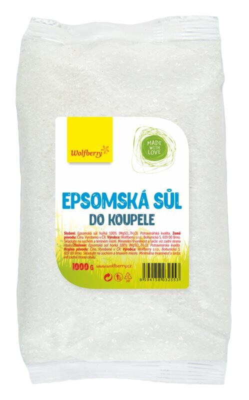 

Соль для ванны Wolfberry Epsom bath salt