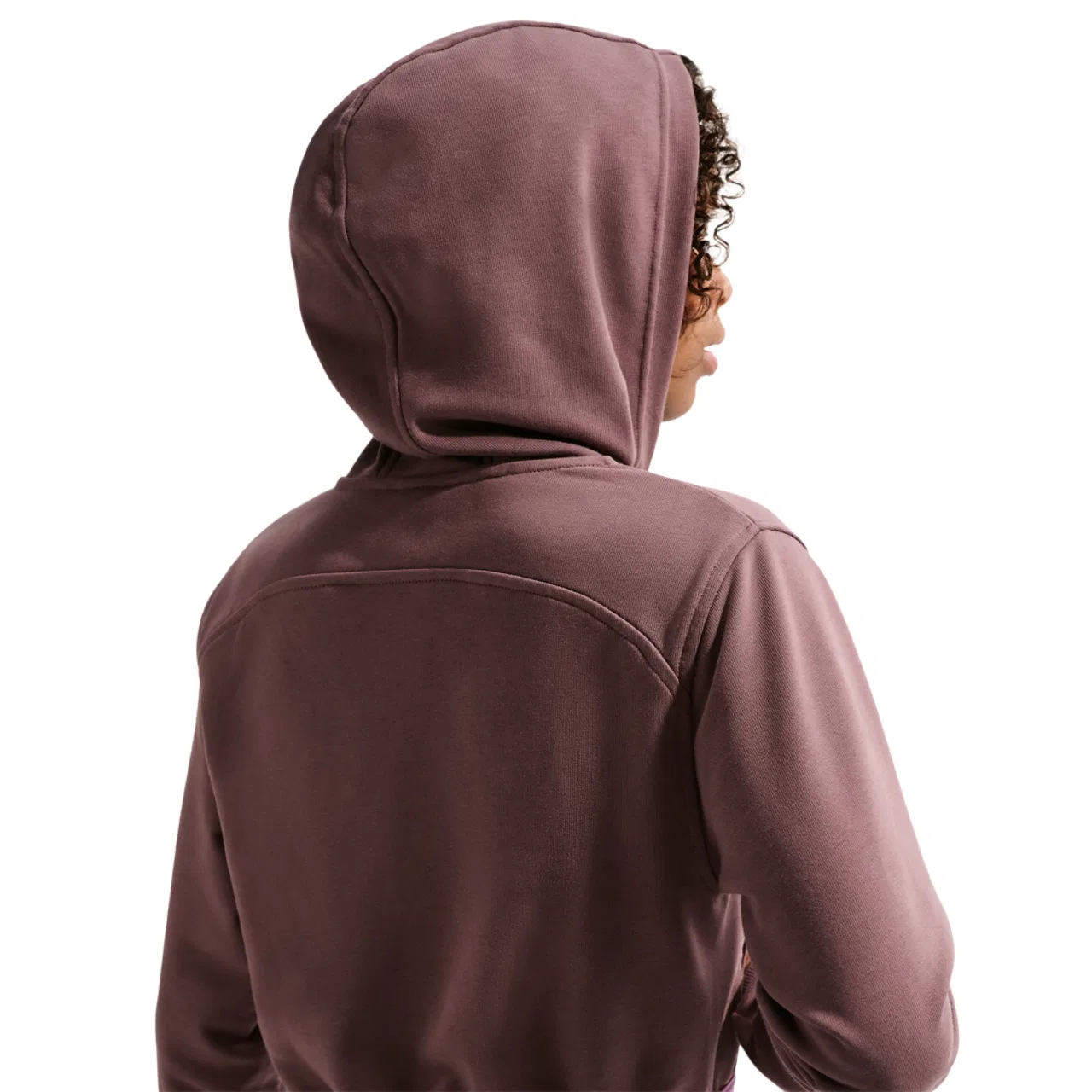 Толстовка для мальчиков Dri-FIT Full-Zip Fleece Nike, цвет Tattoo/Lt Magenta/Tattoo — фото 2