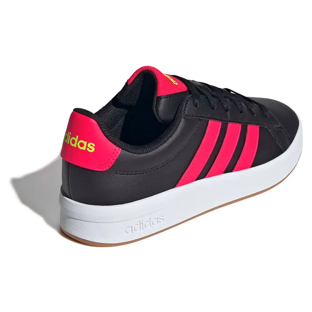 Детские кроссовки для девочек с классическим дизайном Grand Court 3.0 Adidas, Black — фото 4