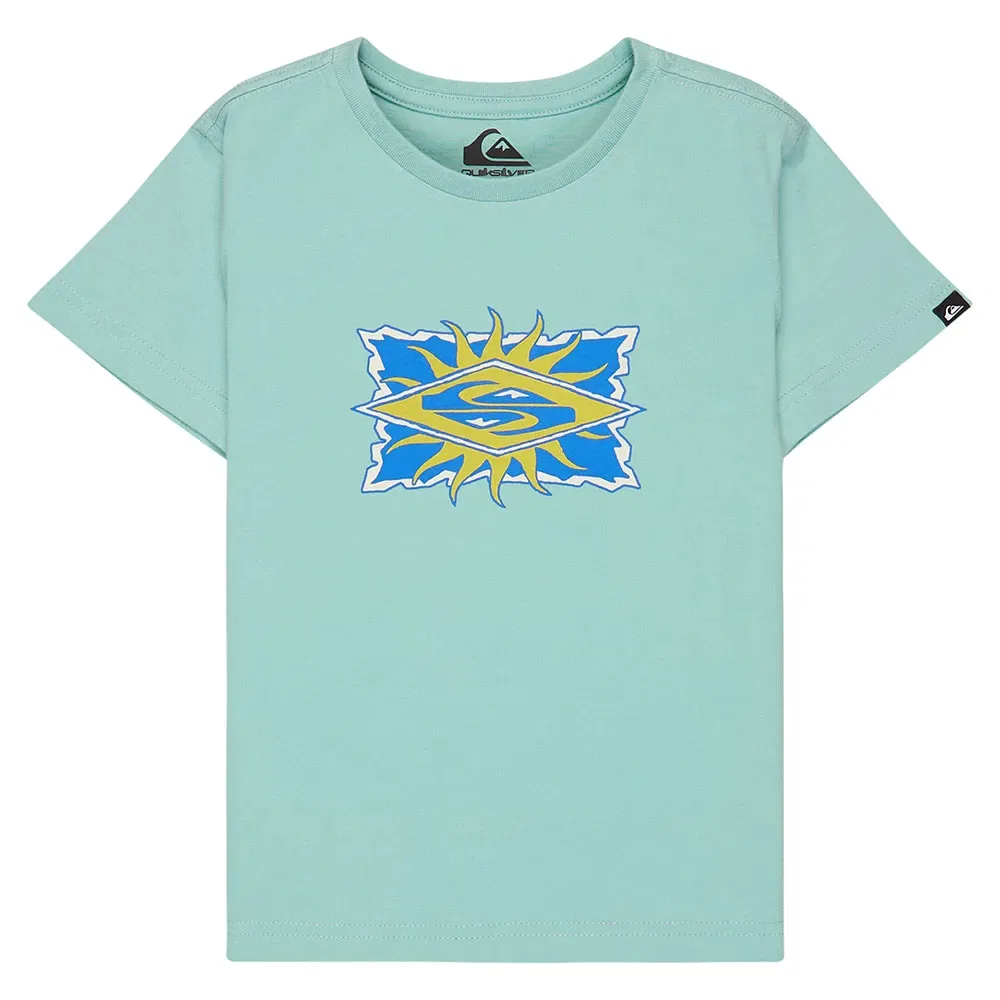 Футболка с коротким рукавом Ev Starfish Stamp Quiksilver, зеленый