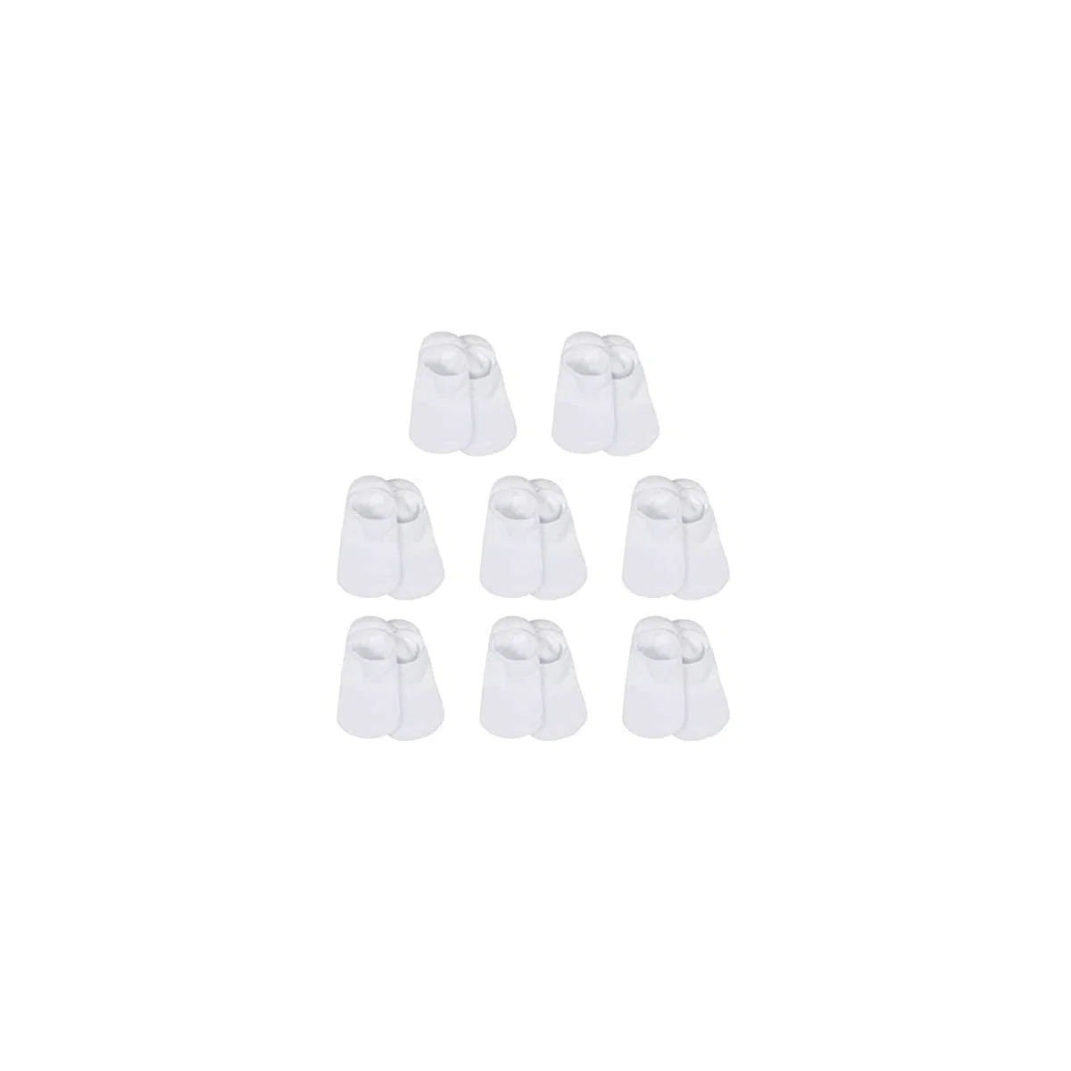 Детские носки-невидимки Wiggle-Proof Gerber, White — фото 3