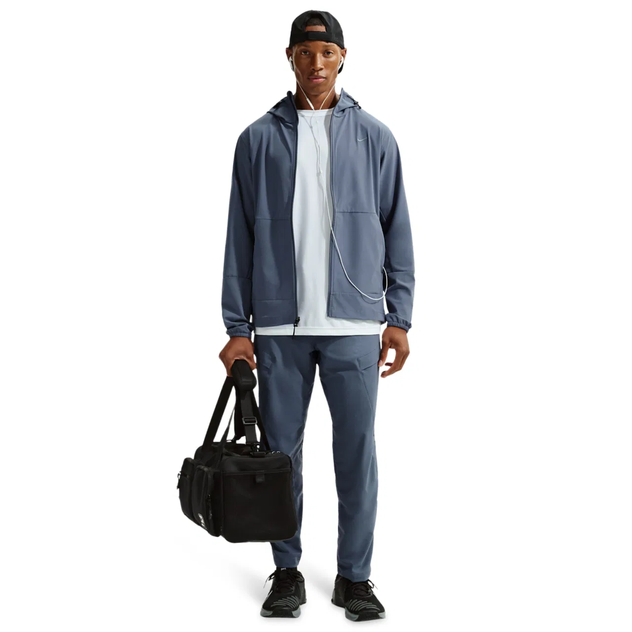 Мужская куртка Repel Unlimited Nike, цвет Diffused Blue/Black/Diffused Blue — фото 3