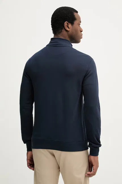 Худи U.S. Polo Assn. DHM LB 1/4 ZIP, синий — фото 3