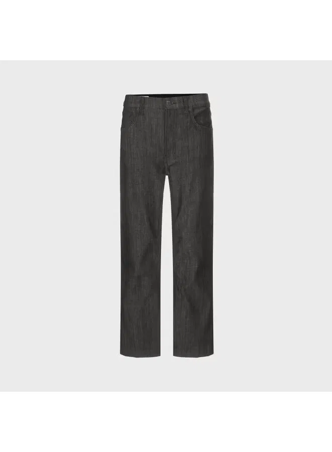Джинсы прямые классические хлопковые Zara, черный — фото 2