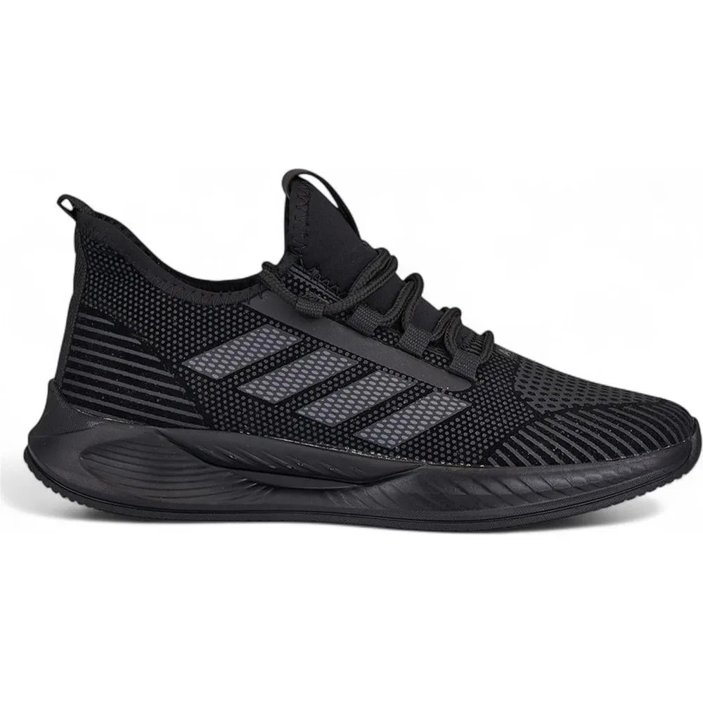 Детские спортивные кроссовки с шнуровкой Sportswear, Black Liarca — фото 3