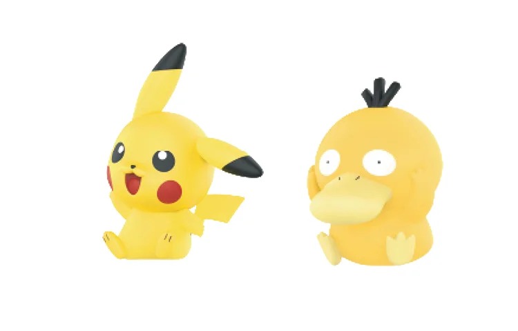 

Набор из 2 фигурок Pop Mart Pokemon Sit Back&Relax Pikachu & Psyduck (сидячая фигурка), желтый