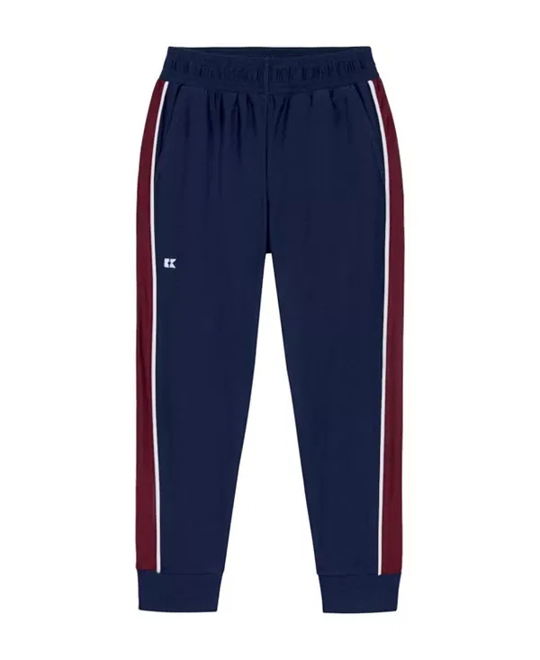 Детские спортивные брюки для мальчиков с зауженным кроем Sideline Warm-Up Jogger Courtside Kids, темно-синий
