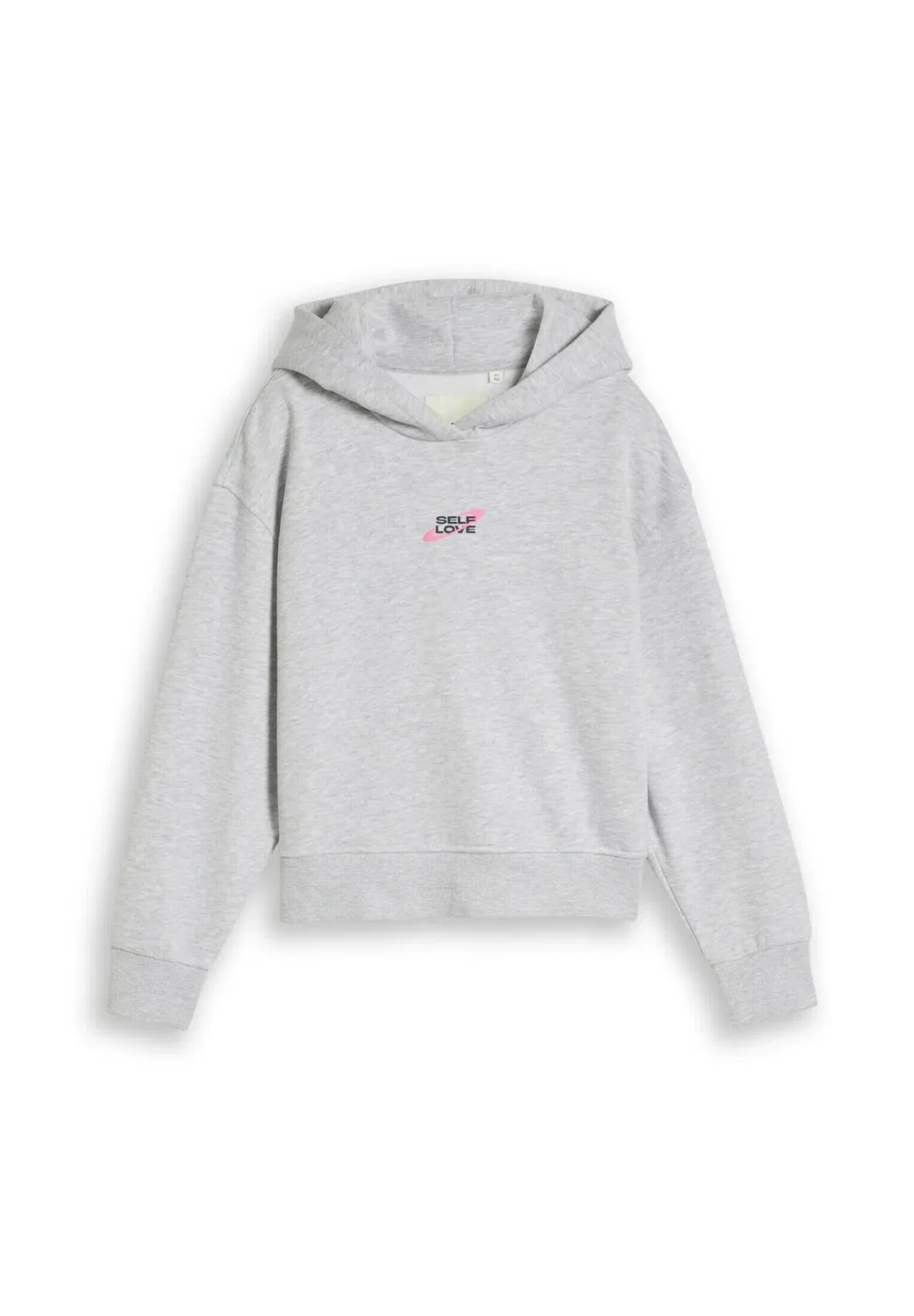 Толстовка с капюшоном Tom Tailor, Light Stone Grey Melange