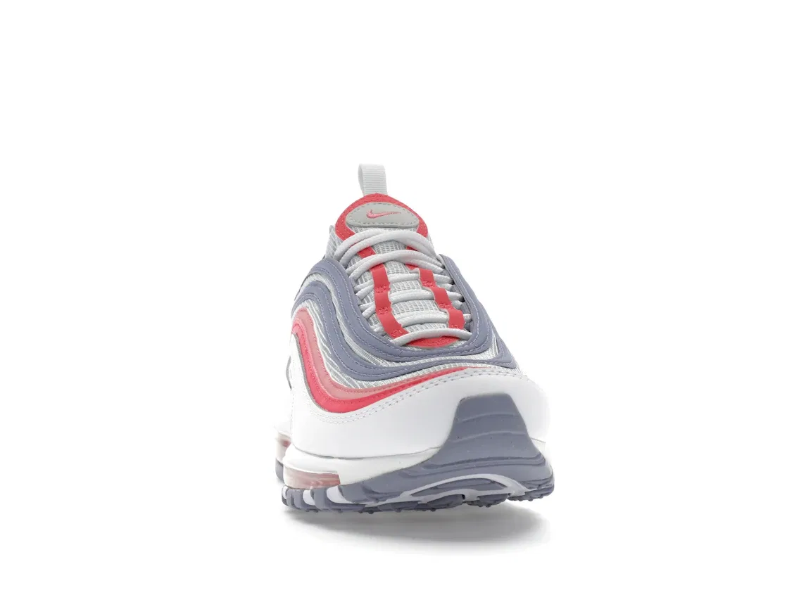 Детские кроссовки Lifestyle Nike Air Max 97, White/Photon Dust/Indigo Haze/Coral Chalk — фото 2