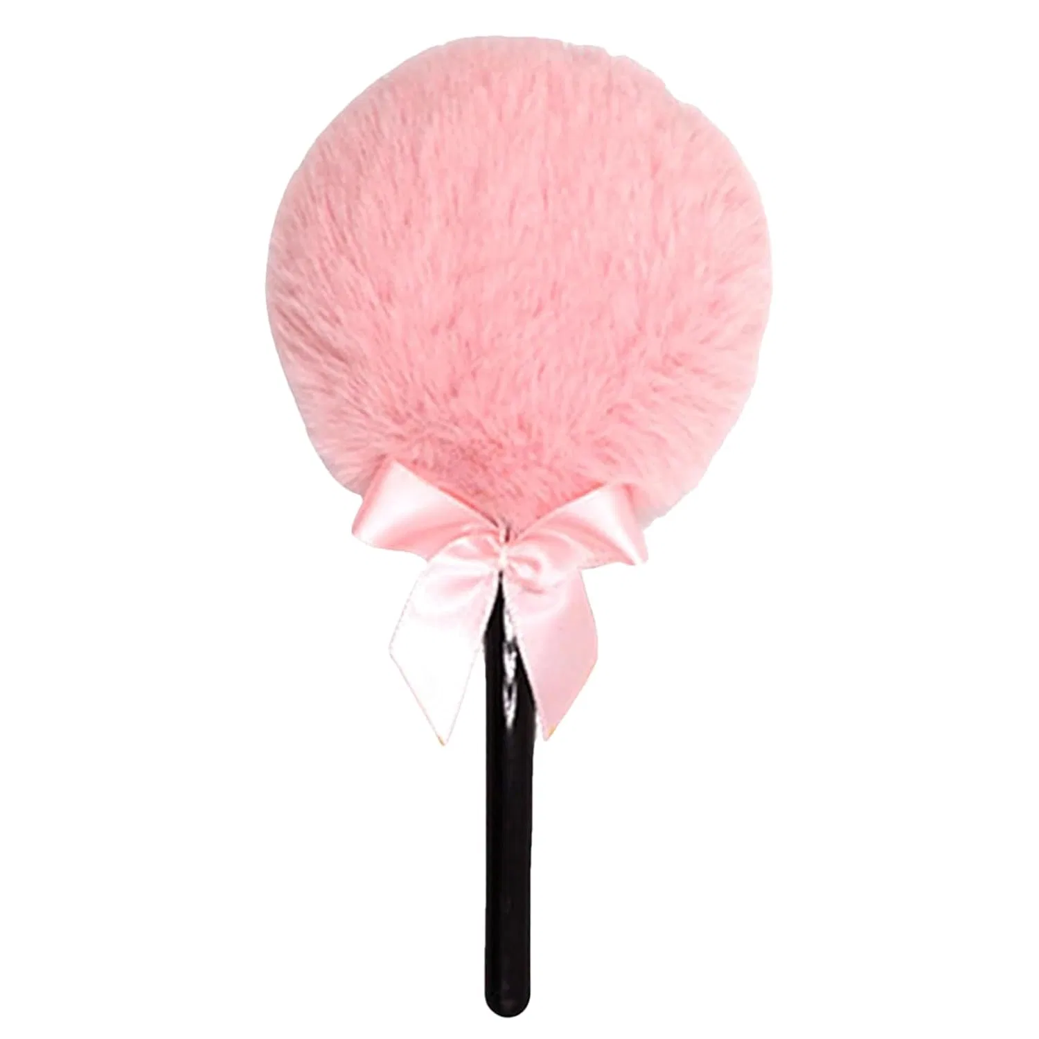 Пудреница с ручкой, Lollipop, розовый Generisch