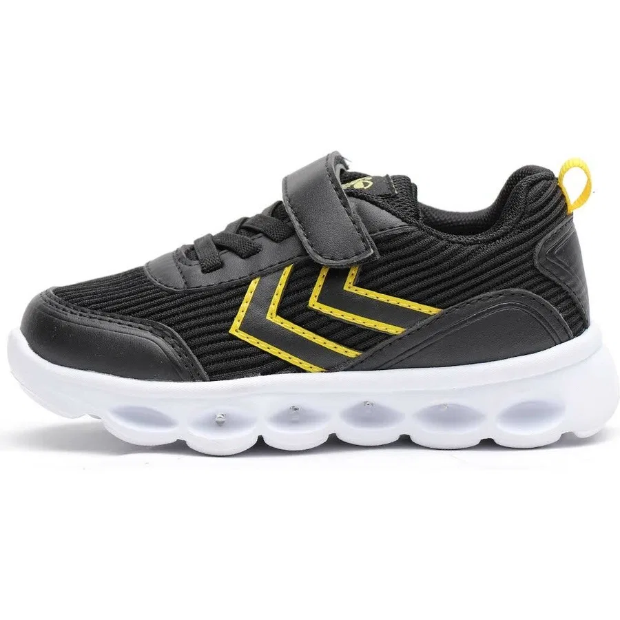Детские спортивные кроссовки из искусственной кожи Hml Strıpe Jr Hummel, Черный