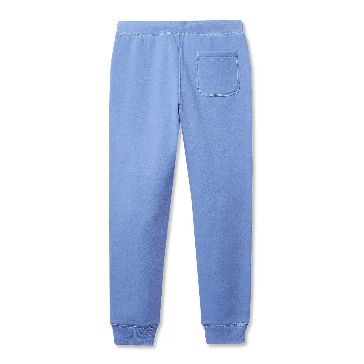 Детские спортивные штаны из флиса с моделью Iron Knee Fleece Jogger Lands' End, Bruiser Purple — фото 2