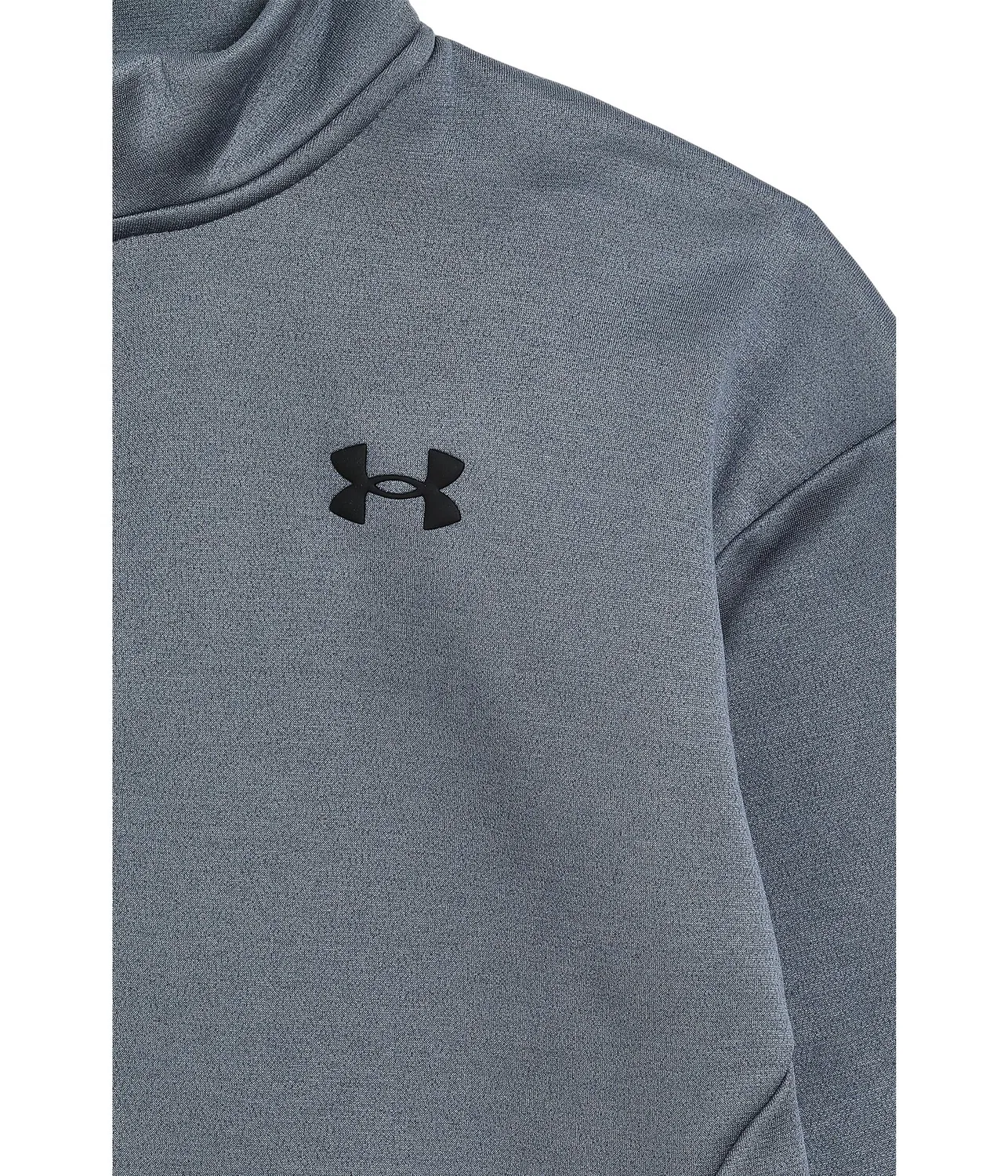 Флисовая толстовка на молнии 1/4 Armour Fleece 1/4 Zip (для больших детей) Under Armour Kids, Castlerock/Black — фото 3