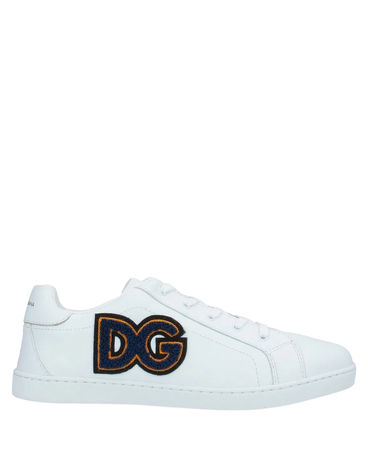 Мужские кроссовки с кожаным верхом Dolce&Gabbana, белый