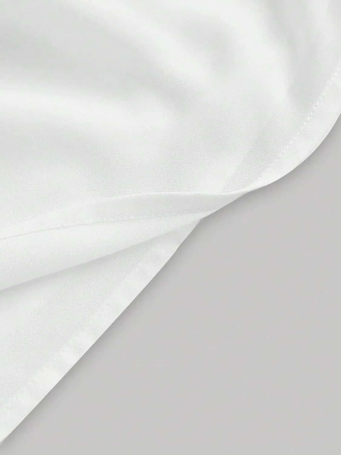 Женское повседневное платье-ками с завязкой и драпировкой на груди, White — фото 4