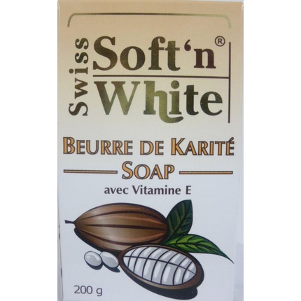 

Swiss Soft N Белое мыло с маслом ши 200 г Farmavita
