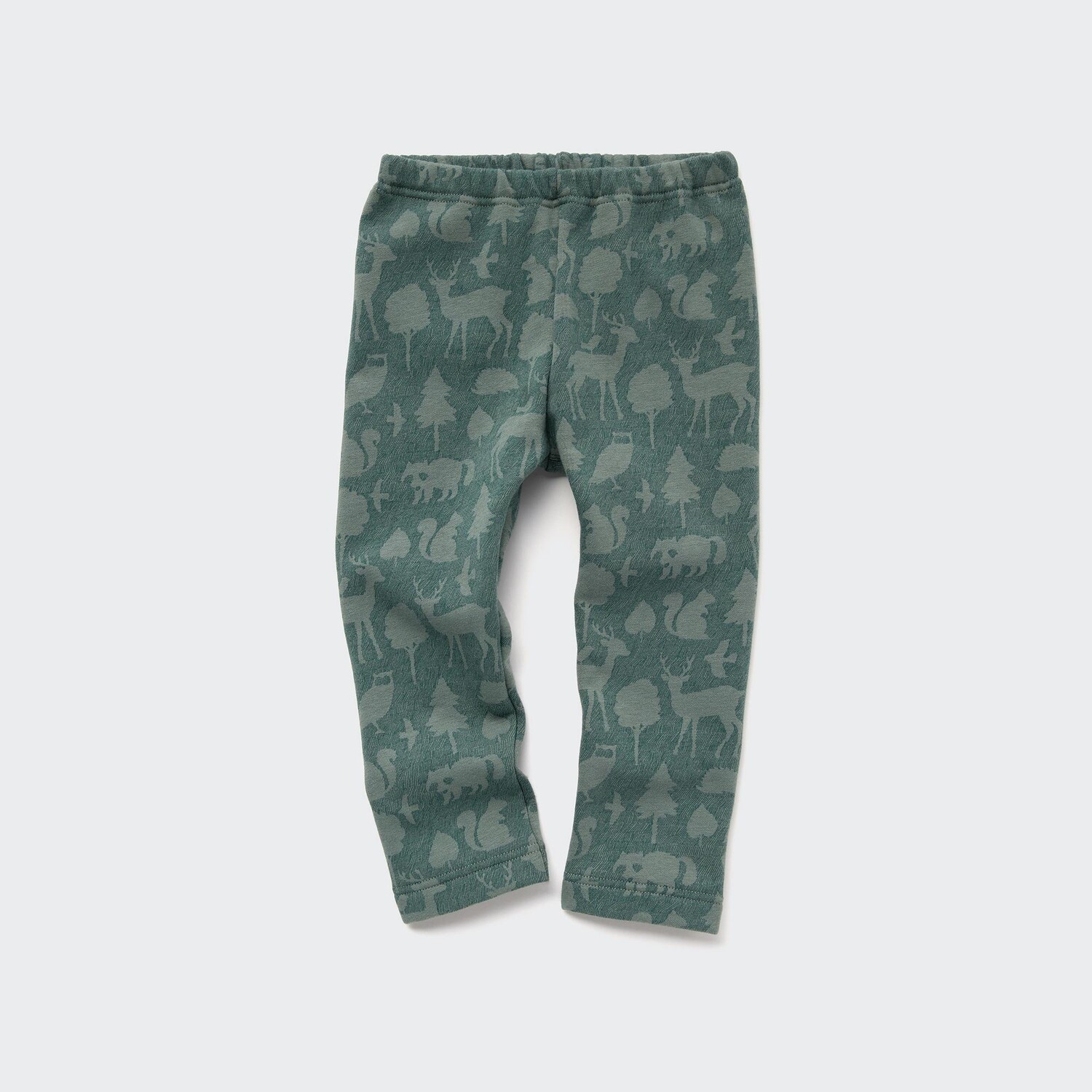 

Леггинсы флисовые Uniqlo, зеленый