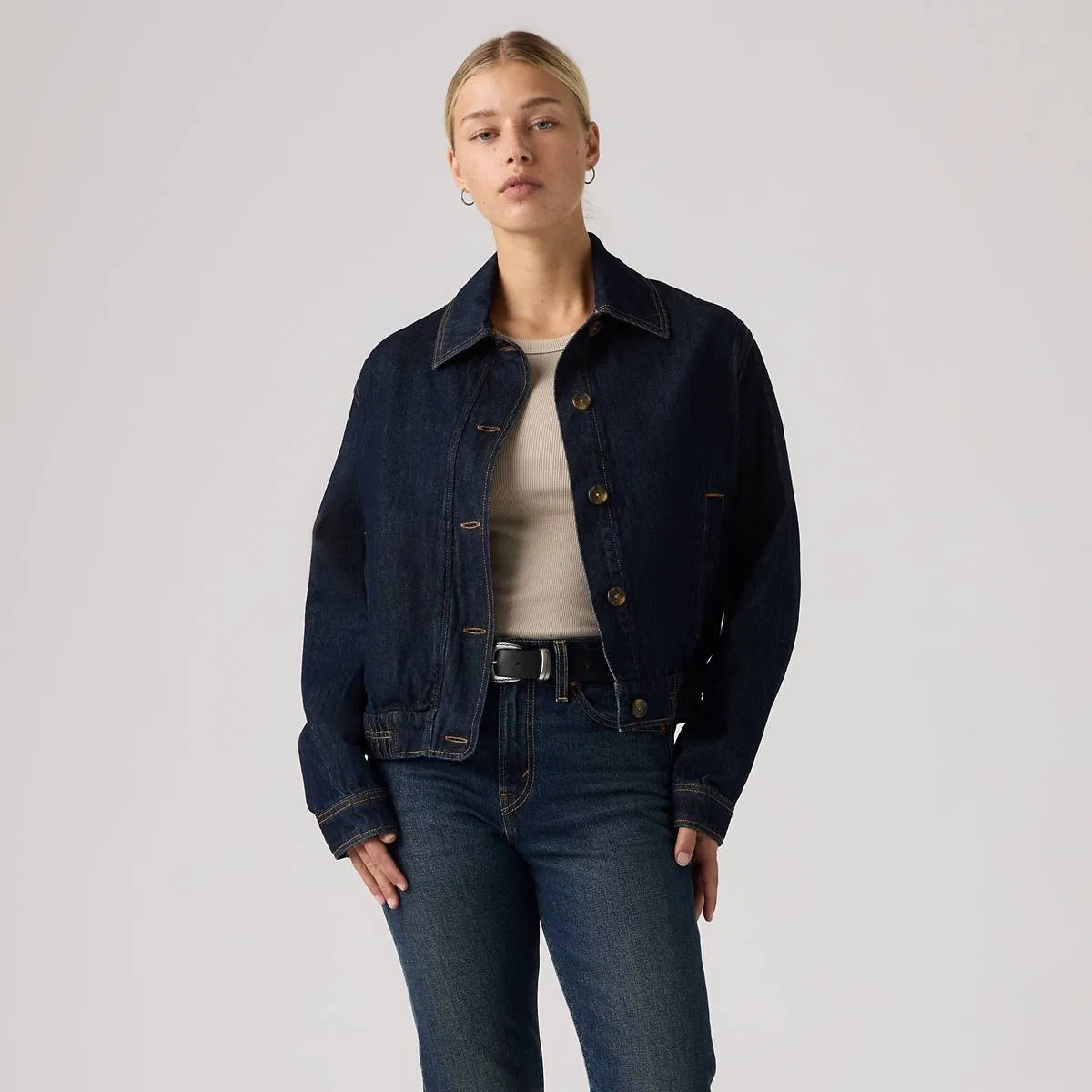 Куртка в стиле вестерн от Charli Levi's, Early Signs - Dark Wash — фото 3