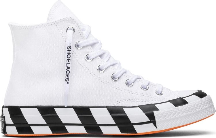 

Кроссовки Converse Off-White x Chuck 70 White, белый