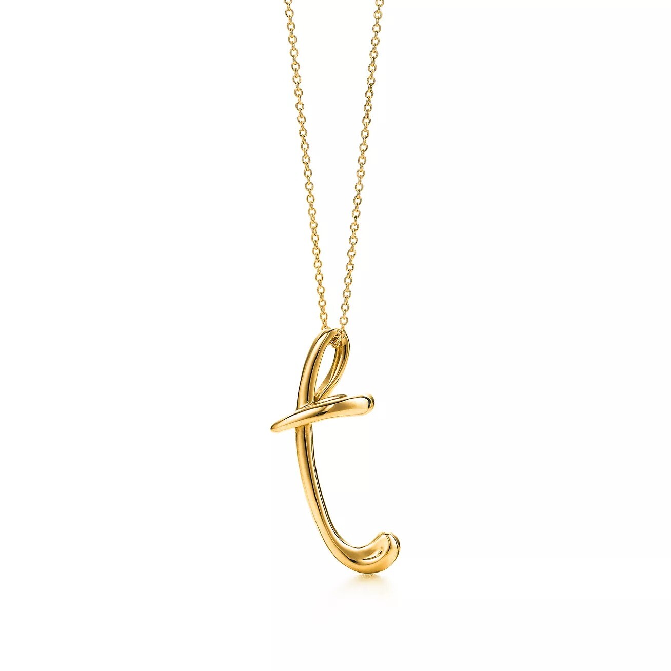 

Колье Tiffany & Co. Letter "T", золото