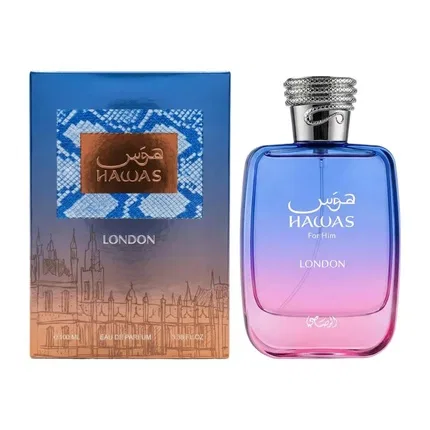 Парфюмерная вода Rasasi Hawas London Men Eau De Parfum, 100 мл